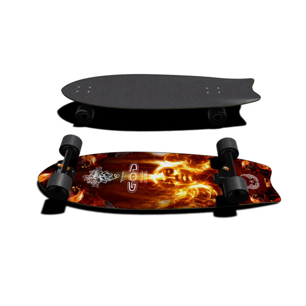 SURF SKATE GOD VULCANO - Imagen 3