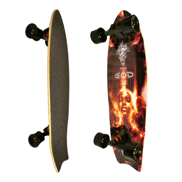 SURF SKATE GOD VULCANO - Imagen 2